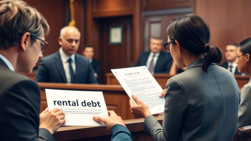 Взыскание задолженности по аренде через суд